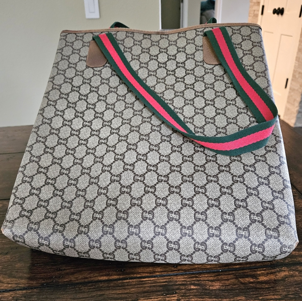 🖤Vintage Gucci Plus Tote with Change Purse - Picture 7 of 12